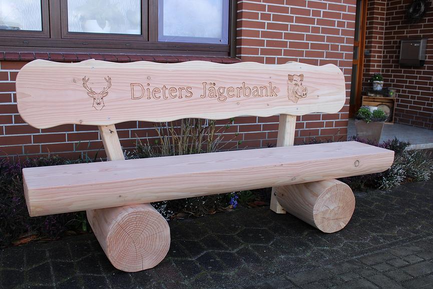 Bild 8 Jubiläumsgeschenk. Gartenbank mit Gravur. Hochzeitsgeschenk.