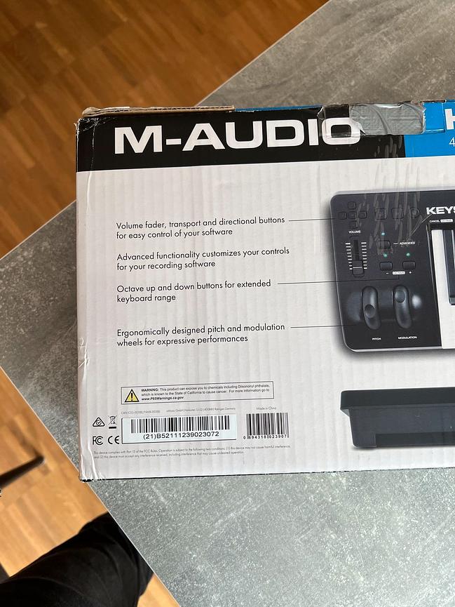 Bild 16 M-Audio Keyboard 49 MKIII / 3 Wochen benutzt !! für 50€