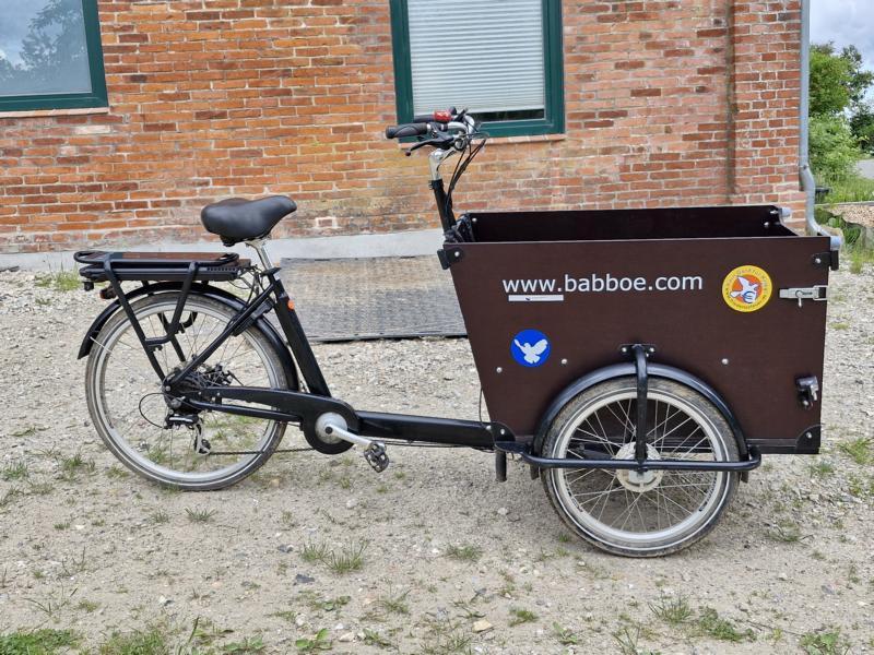 Bild 2 Babboe Dog-E Lastenrad, wenig gefahren, frisch inspiziert, mit Kindersitzbank