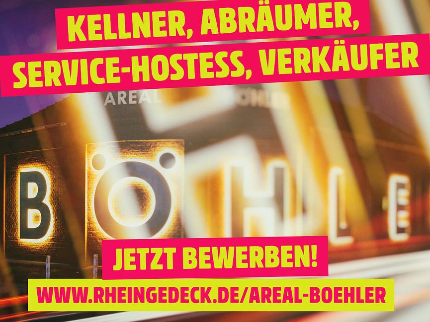 Bild 1 NEBENJOB - EVENTGASTRONOMIE - AREAL BÖHLER - DÜSSELDORF