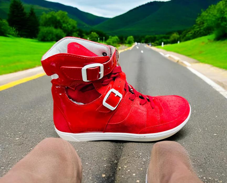 Bild 1 Birkenstock Thessaloniki Damen Sneaker in Rot Herstellernummer : 1004558 ( Letzt