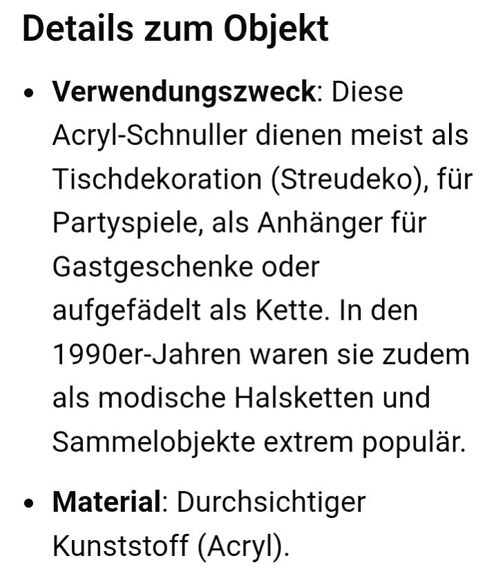 Bild 2 Deko Acryl-Schnuller