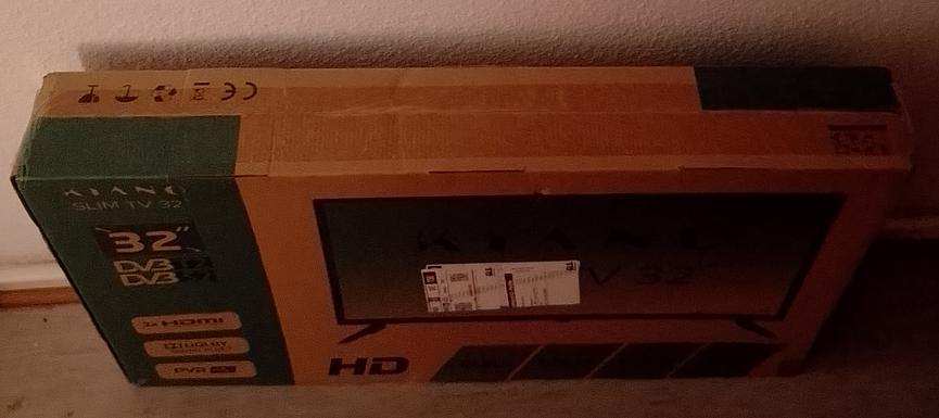 Bild 2 Kiano SlimTV 32 Zoll LED Fernseher HD Ready DVB-T2/S2 HDMI USB PVR Schwarz