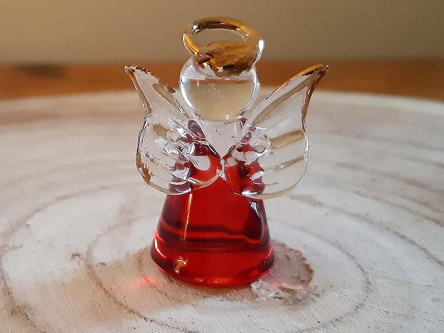 Bild 4 6 farbige Glasengel in hochwertiger Qualität