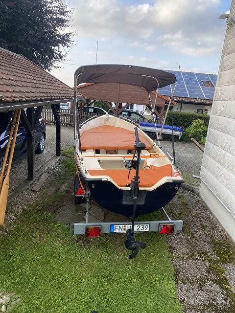 Bild 4 Tolles Freizeitboot mit Trailer+E-Motor,Lithhium Akku, +Schlauchboot +5PS Motor