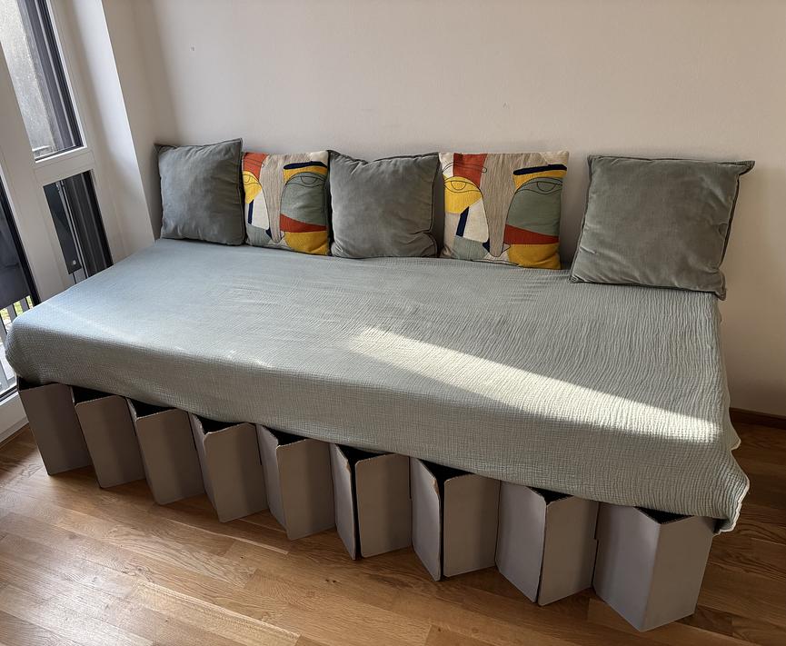 Bild 5 Papp-Bett von Roominabox, mit oder ohne Matratze zu verkaufen