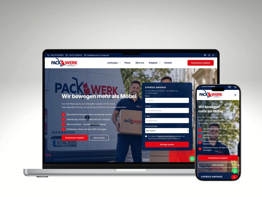 Bild 9 Website erstellen lassen | Webdesign, Homepage, SEO & Internetseite