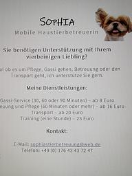 Vorschaubild Mobile Tierbetreuung 