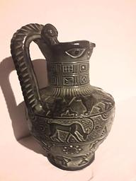 Vorschaubild Speicherfund Gr. alte Krug aus Ton o. Keramik reich verziert