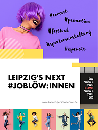 Vorschaubild Wir suchen Leipzig’s Next Joblöw:innen (m/w/d)