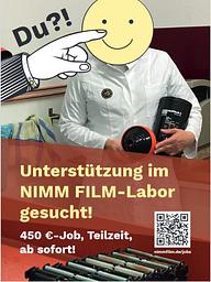 Vorschaubild Fotolaborant*in bei NIMMFILM in Leipzig gesucht