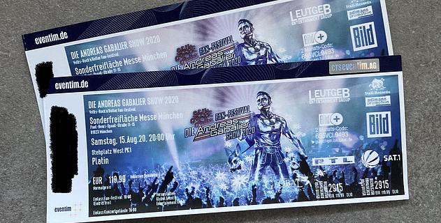 Vorschaubild 2 Tickets für Andreas Gabalier in München
