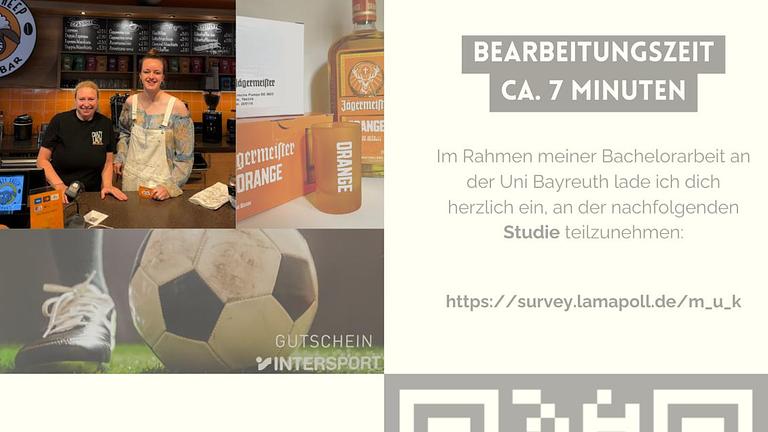 Ich brauche dich für meine Bachelorarbeit!