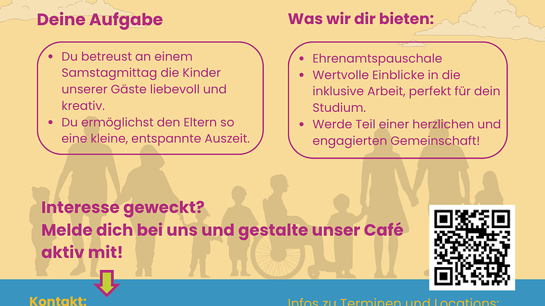 Engagiere dich: Ehrenamtliche Kinderbetreuung im Café MITeinander!