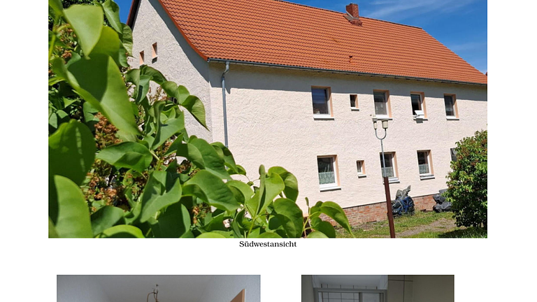 3-Raumwohnung Erdgeschoß 06249 Mücheln (Geiseltalsee) nach Kernsanierung mieten