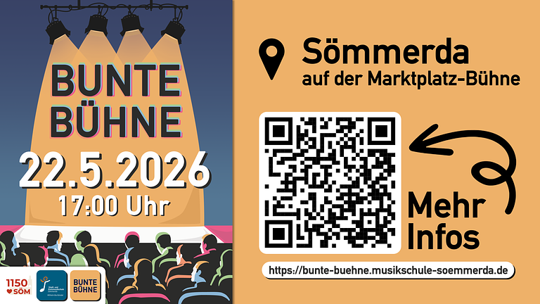 Bunte Bühne - 22.05.2026 Sömmerda
