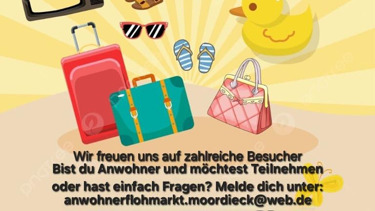 Anwohnerflohmarkt Moordieck/Röthsoll am 10. Mai 2025