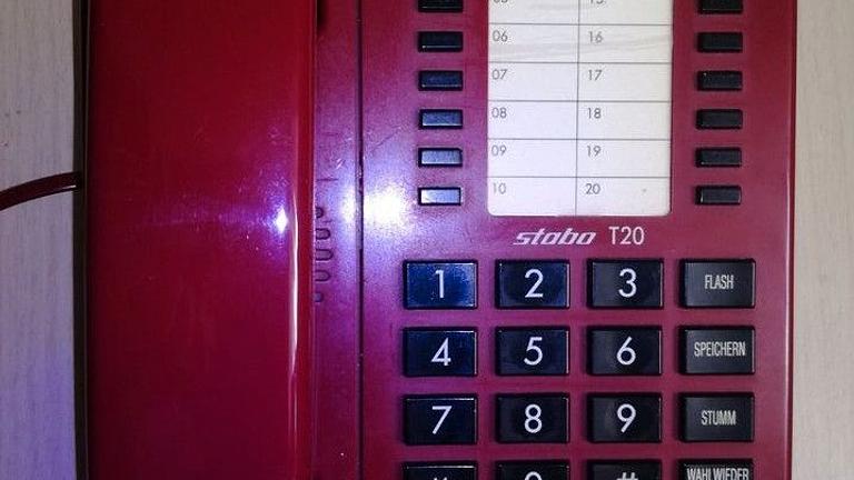 Vorschaubild antikes Telefon "stabo T20"-vintage- 90iger, mit Manual - >>>15,-€