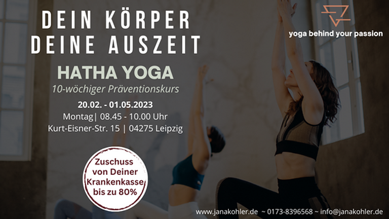 Vorschaubild Hatha Yoga Präventionskurs | Start 20.02.2023