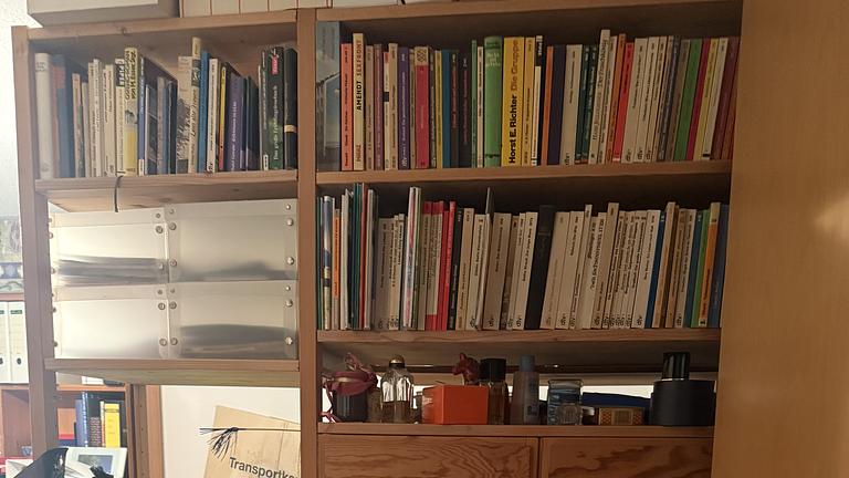 Bücherregal LUNDIA aus Vollholz