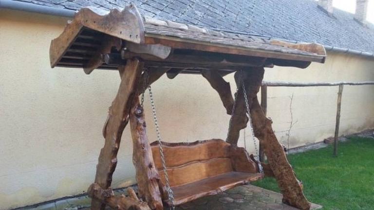 Vorschaubild Rustikale, einzigartige Gartenmöbel