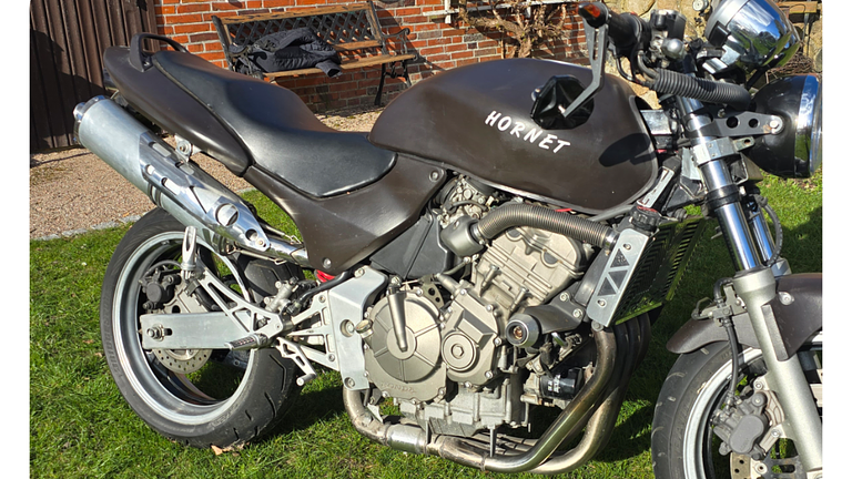 wunderschönes Motorrad