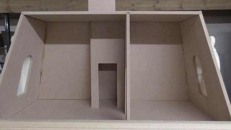 1/12 Maßstab Die französische Villa 7 Zimmer plus