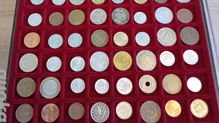 Komplette Münzsammlung 100 Euro oder 30 Euro pro Kassette