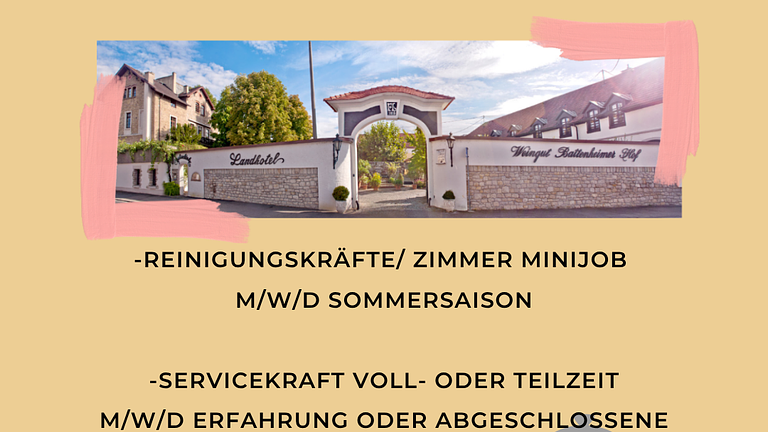 Servicemitarbeiter Voll- oder Teilzeit gesucht