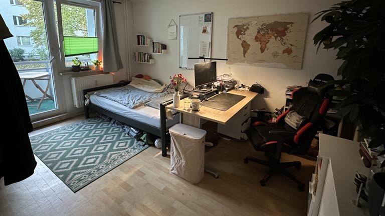 Vollmöblierte Einraumwohnung zur Zwischenmiete von 11/26 bis 01/27