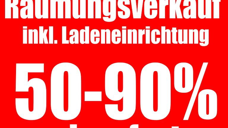 Räumungsverkauf - Ladeneinrichtung zu verkaufen!