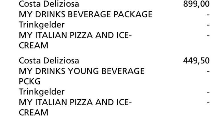 Kabine (Erw. Mit Kind )auf der Costa Deliziosa vom 02.05-09.05.2026 zu vergeben