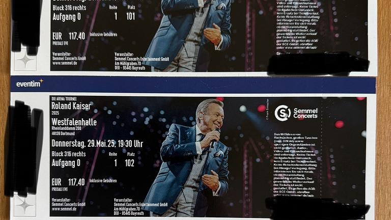Roland Kaiser am 29.5.25 in Dortmund