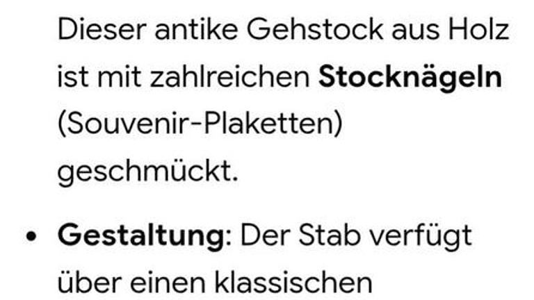 Wanderstock Spazierstock