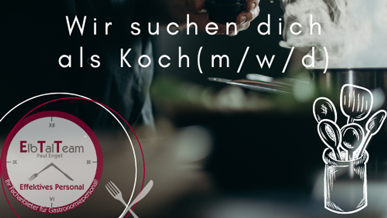Koch (m/w/d) gesucht – werde Teil vom ElbTalTeam!
