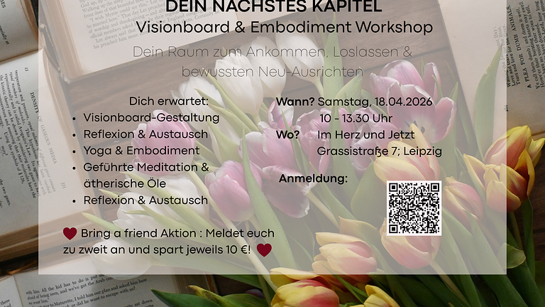 Visionboard & Embodiment Workshop DEIN NÄCHSTES KAPITEL