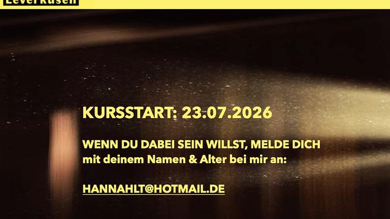 Professioneller Schauspielkurs am Jungen Theater Leverkusen, für 16-22 Jährige