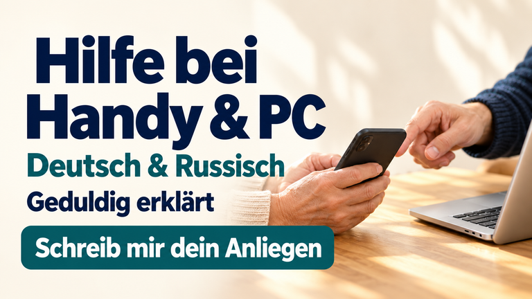 Hilfe bei Handy & PC – Deutsch/Russisch