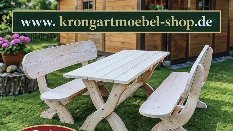 Gartenmöbel aus Lärchenholz. Holzmöbel.  Weinachts Geschenk.