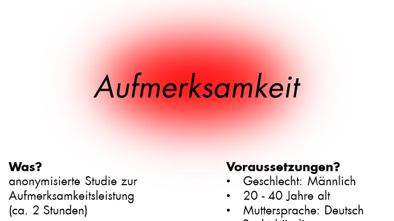 Vorschaubild Studienteilnehmer:innen gesucht