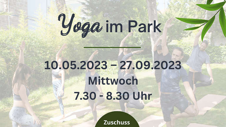 Vorschaubild Yoga im Park Leipzig | mit 80% Zuschuss von Deiner Krankenkasse