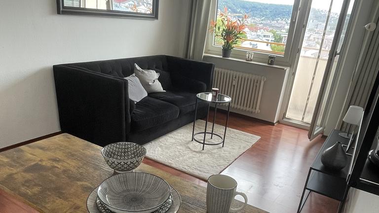 Einzimmer Wohnung über den Dächern von Stuttgart-West