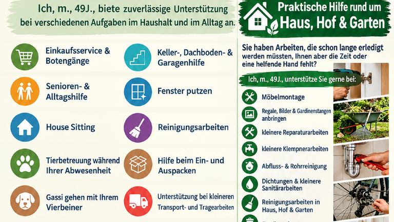Brauchen Sie Hilfe und Unterstützung?