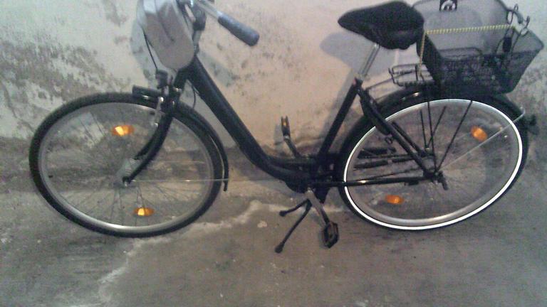 Damenrad, Sportrad, Seniorenrad, Drahtesel, + 3-Gang bicycle +3-speed 28er Black