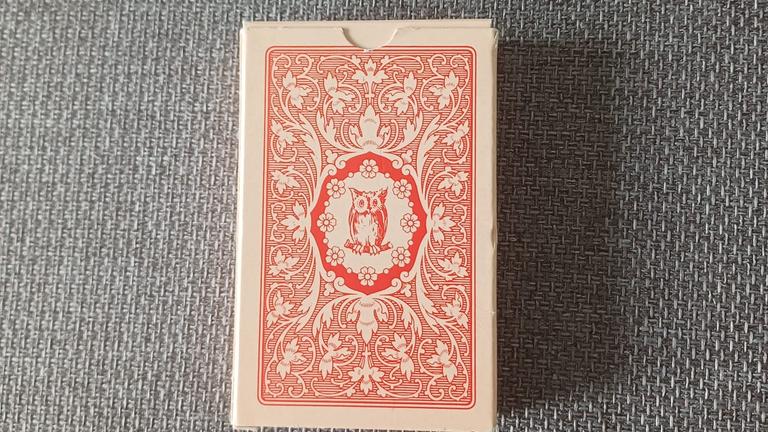 Lenormand Karten Urania – Rote Eule (mit Text auf Karten) – NEU