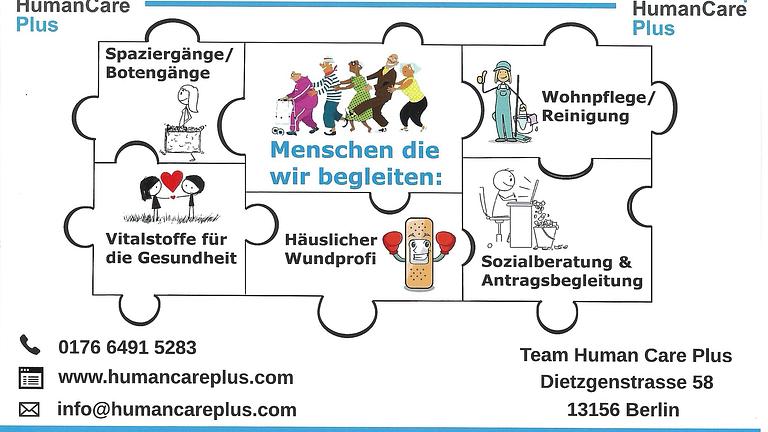 Angebot Haushaltsnahe Dienstleistung nach § 45a SGB XI & Privatzahler