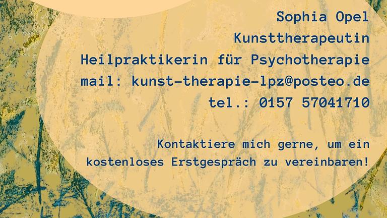 Biete Kunsttherapie (Einzelsitzungen) | Offer: Art Therapy (One-on-one sessions)