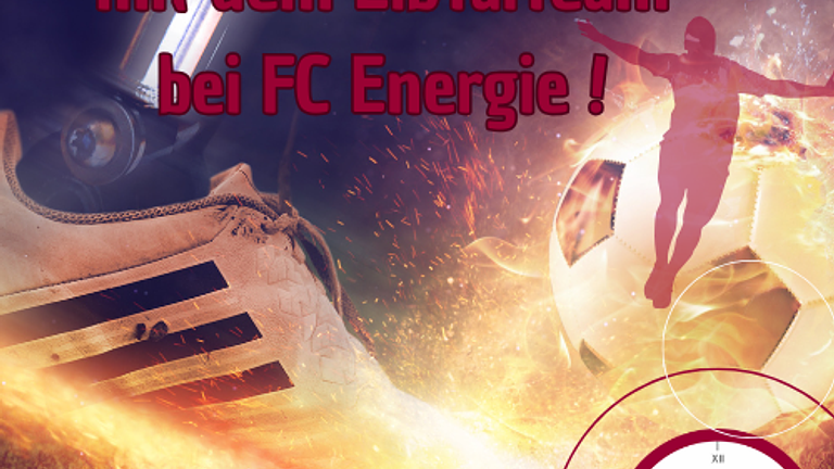 Stimmung wie noch nie, mit dem ElbTalTeam bei FC Energie !