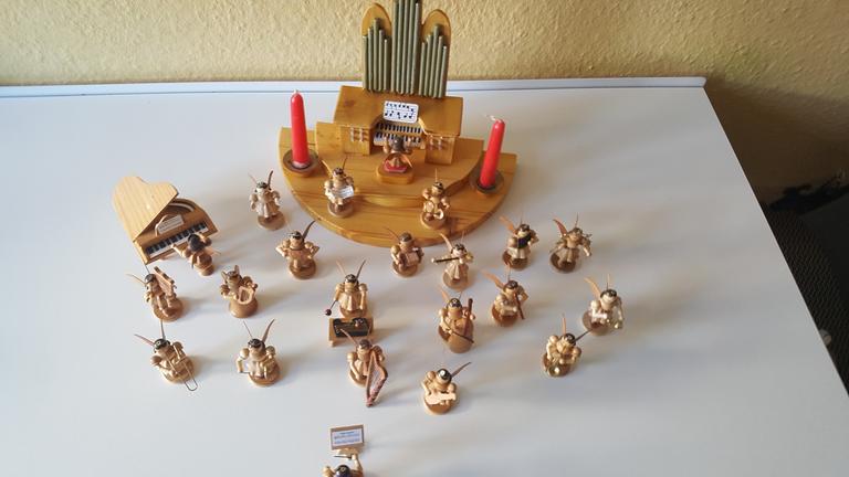 Blank Kurzrockengel mit Orgel