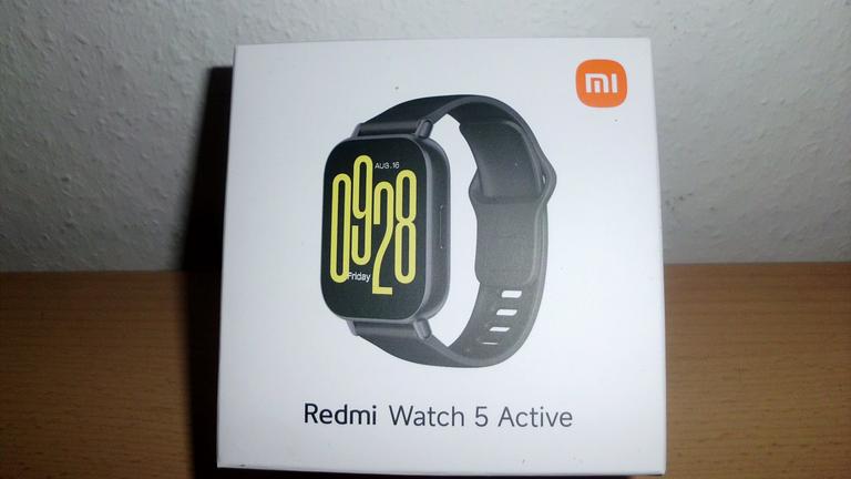 xiaomi redmi watch 5active in schwarz abzugeben günstig ab zu geben für 30euro